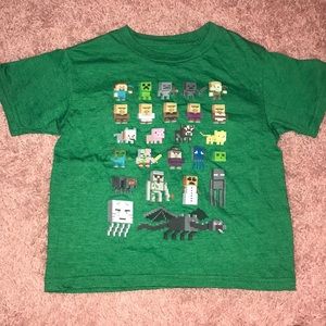 Minecraft boys shirt